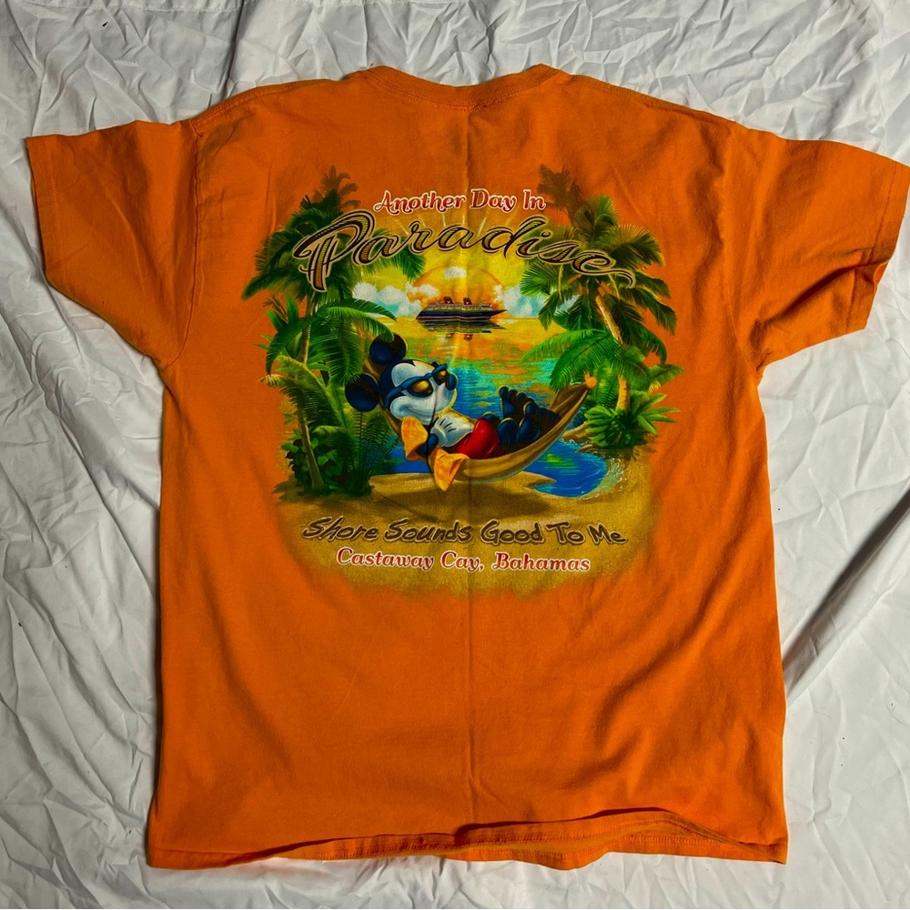 Disney cruise line Mike T-shirt Bahamas castaway